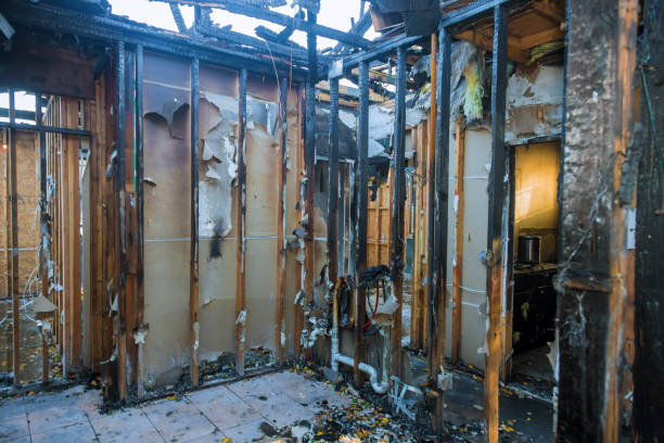 Professional Soot Cleanup technician working in Hatfield, PA